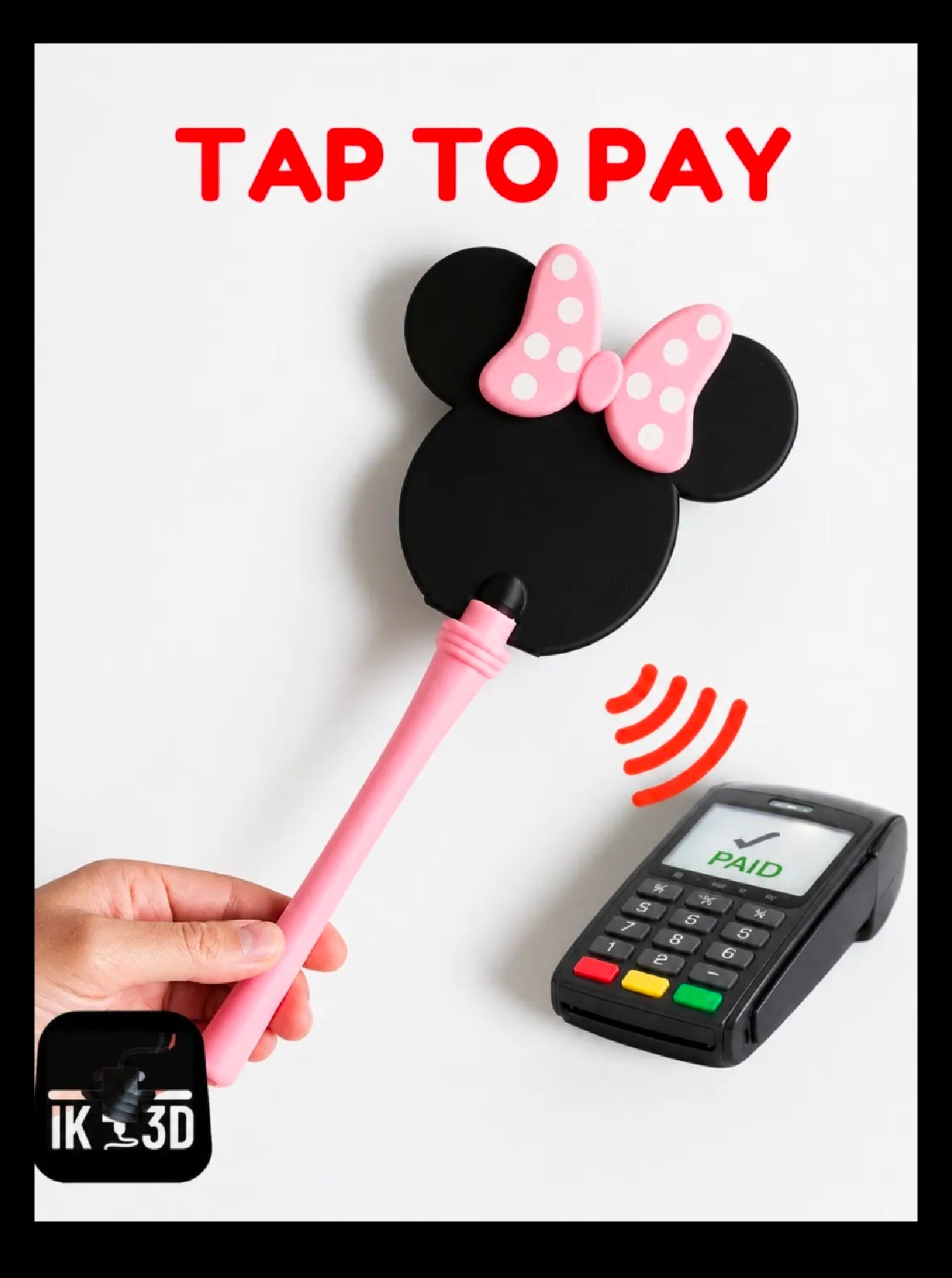 Tap to Pay Wand - Minnie Edition