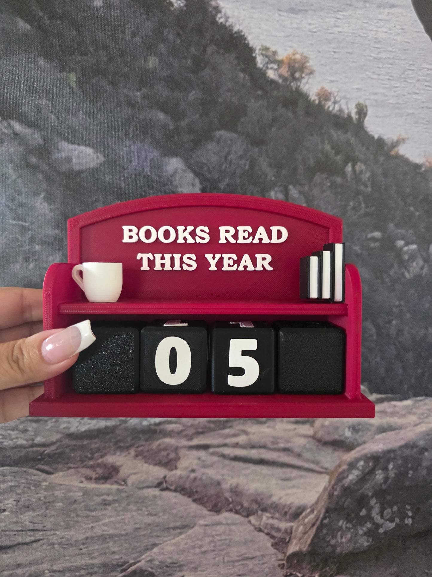 Burgundy📚 Books Read This Year Tracker
