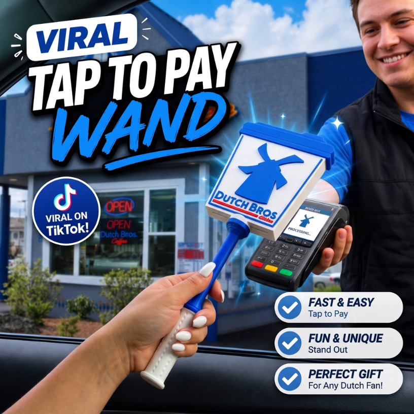 Dutch Bros Tap to Pay Wand