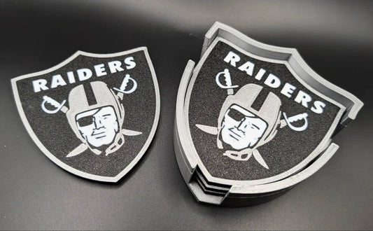 Raiders Coaster Set of 4