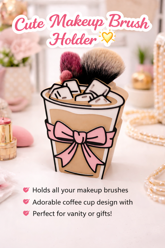Cute Makeup Brush Holder