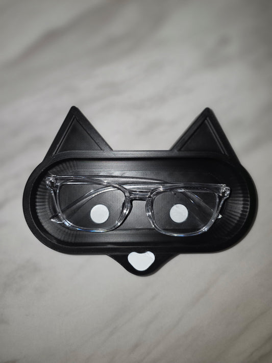 Black Cat Eyeglasses Holder 🐱