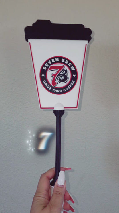 Seven Brew Drive Thru Coffee Wand