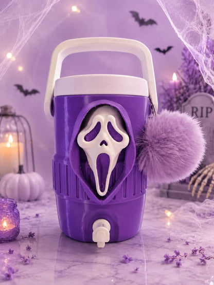 Pink Ghostface 12 oz Cooler Holder