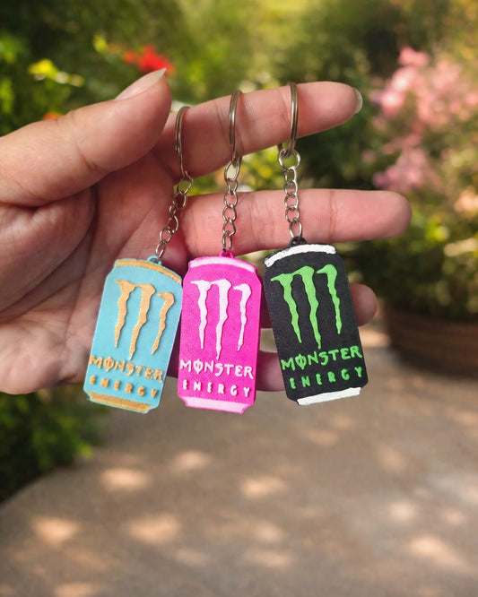 Monster Energy Can Keychain