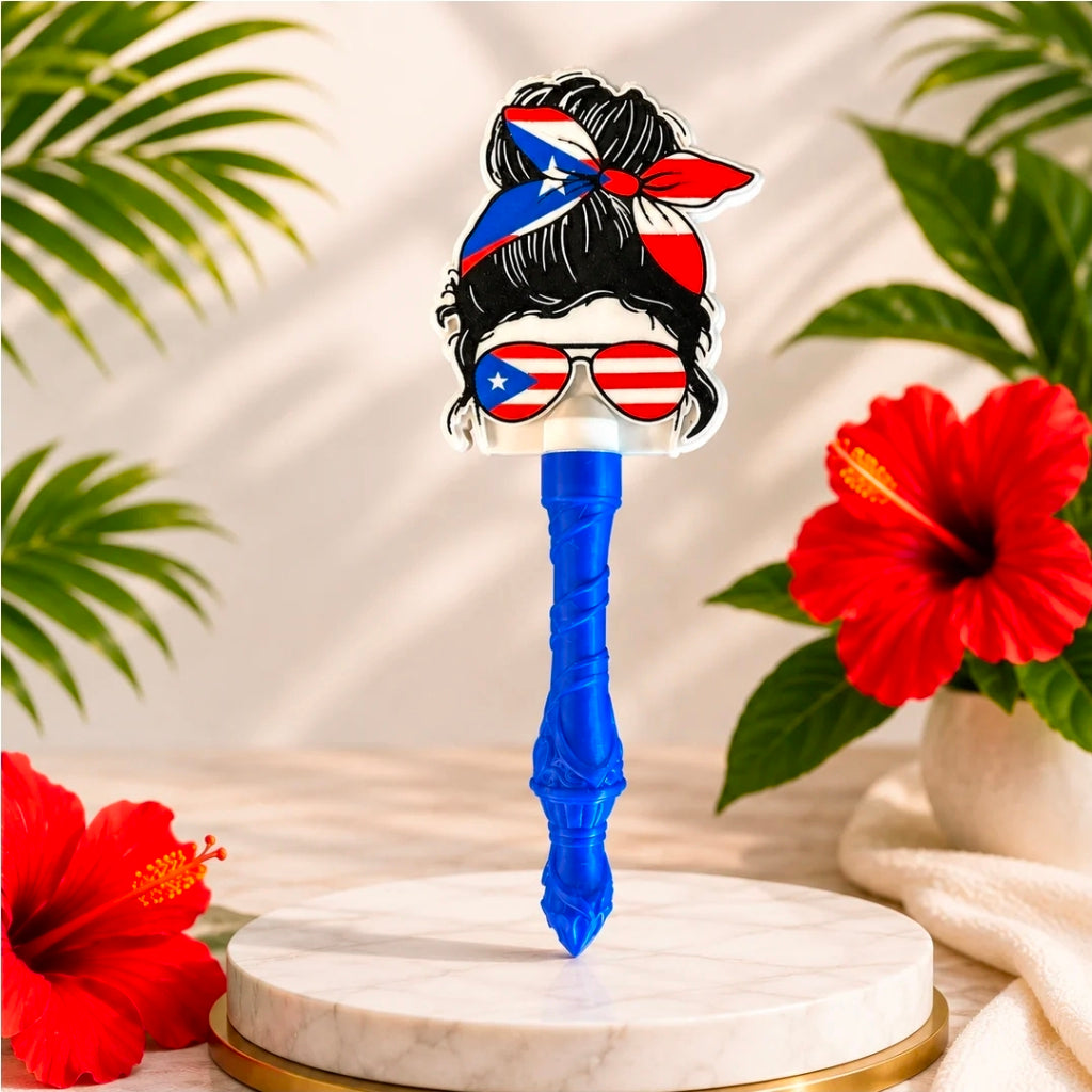 Puerto Rican Girl Tap to Pay Wand