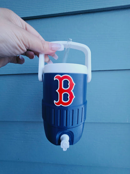 Boston Red Sox Hard-Sided Plastic Can Holder, 12 oz