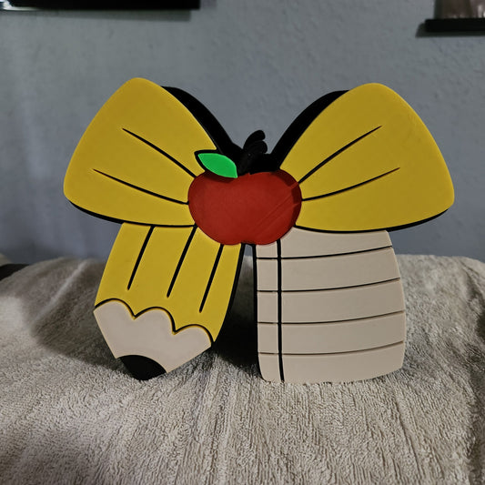 Teacher Bow Pen Holder