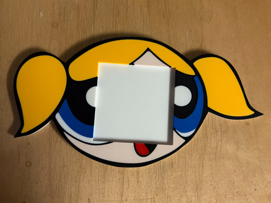 Bubbles Powerpuff Girls Sticky Note Holder